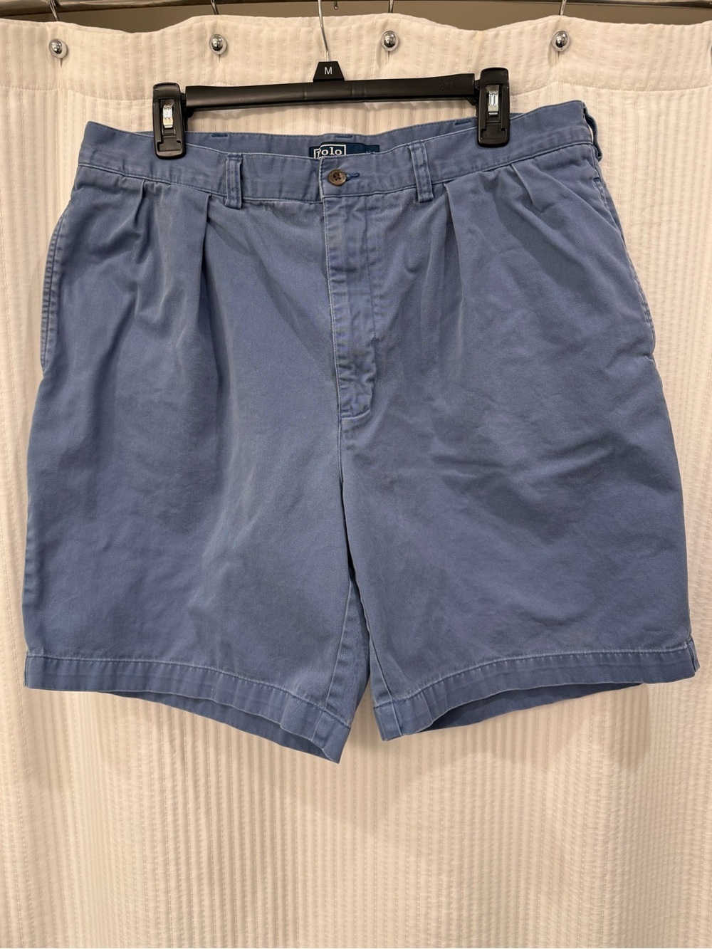 Polo by Ralph Lauren Men's Blue  Cotton Shorts - Size 36